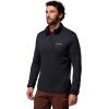 Columbia mens Essential Hike Grid Fleece Half Zip(Black)