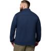 Columbia mens Essential Hike Grid Fleece Half Zip(Collegiate Navy)