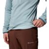 Columbia mens Essential Hike Grid Fleece Half Zip(Crushed Blue)