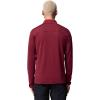 Columbia mens Essential Hike Grid Fleece Half Zip(Rich Wine)