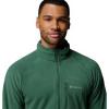 Columbia mens Fast Trek III Half Zip Fleece(Rainforest.)