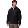 Columbia mens Fast Trek Overlay Hooded Full Zip(Black)