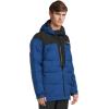 Columbia mens Glacier Ridge Down Jacket(Mountain Blue/Black)