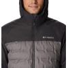 Columbia mens Grand Trek III Down Hooded Jacket(City Grey  Shark)