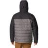 Columbia mens Grand Trek III Down Hooded Jacket(City Grey  Shark)