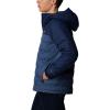 Columbia mens Grand Trek III Down Hooded Jacket(Dark Mountain  Collegiate Navy)