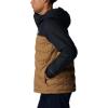 Columbia mens Grand Trek III Down Hooded Jacket(Delta  Black)