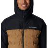 Columbia mens Grand Trek III Down Hooded Jacket(Delta/Black)