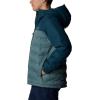 Columbia mens Grand Trek III Down Hooded Jacket(Metal  Night Wave)