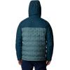 Columbia mens Grand Trek III Down Hooded Jacket(Metal  Night Wave)
