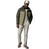 Columbia mens Grand Trek III Down Hooded Jacket(Stone Green/Greenscape)