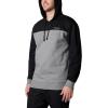 Columbia mens Hart Mountain Hoodie III(Charcoal Heather/Black Heather)