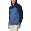 Columbia mens Hart Mountain Hoodie III(Dark Mountain Heather/Collegiate Navy Heather)