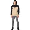 Columbia mens Hart Mountain Hoodie III(Oatmeal Heather/Black Heather)