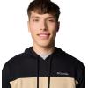 Columbia mens Hart Mountain Hoodie III(Oatmeal Heather/Black Heather)