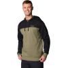 Columbia mens Hart Mountain Hoodie III(Stone Green Heather/Black Heather)