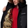 Columbia mens Marquam Peak Fusion II Parka(Black)