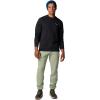 Columbia mens Meridian Creek Crew(Black)