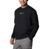 Columbia mens Meridian Creek Crew(Black/Csc Center Chest)