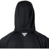 Columbia mens Pfg Uncharted Hoodie(Black)