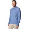 Columbia mens Pfg Uncharted Hoodie(Bluebell Heather)