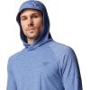 Columbia mens Pfg Uncharted Hoodie(Bluebell Heather)