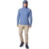 Columbia mens Pfg Uncharted Hoodie(Bluebell Heather)