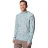 Columbia mens Pfg Uncharted Hoodie(Crushed Blue Uncharted Waters)