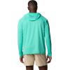 Columbia mens Pfg Uncharted Hoodie(Glaze Green)