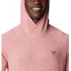 Columbia mens Pfg Uncharted Hoodie(Sandalwood Pink Heather)