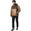 Columbia mens Pike Lake II Hooded Jacket(2024 Delta/Black)