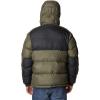 Columbia mens Pike Lake II Hooded Jacket(2024 Stone Green/Shark)