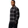 Columbia mens Pitchstone Heavyweight Flannel Ii(City Grey Macro Buffalo Tartan)