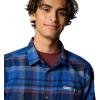 Columbia mens Pitchstone Heavyweight Flannel Ii(Collegiate Navy Multi Plaid)