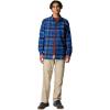 Columbia mens Pitchstone Heavyweight Flannel Ii(Collegiate Navy Multi Plaid)