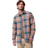 Columbia mens Pitchstone Heavyweight Flannel Ii(Everblue Twilight Ombre)