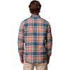Columbia mens Pitchstone Heavyweight Flannel Ii(Everblue Twilight Ombre)