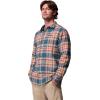 Columbia mens Pitchstone Heavyweight Flannel Ii(Everblue Twilight Ombre)