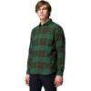 Columbia mens Pitchstone Heavyweight Flannel Ii(Greenscape Macro Buffalo Tartan)