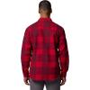 Columbia mens Pitchstone Heavyweight Flannel Ii(Mountain Red Macro Buffalo Tartan)