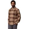 Columbia mens Pitchstone Heavyweight Flannel Ii(Tobacco Twilight Ombre)