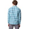 Columbia mens Pitchstone Heavyweight Flannel Ii(Vintage Blue Railway Tartan)