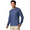 Columbia mens Pitchstone Knit Hoodie(Dark Mountain)