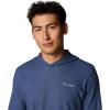 Columbia mens Pitchstone Knit Hoodie(Dark Mountain)
