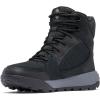 Columbia mens Portlander Boot Omni-heat Infinity(Black/Titanium Grey Steel)