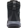 Columbia mens Portlander Boot Omni-heat Infinity(Black/Titanium Grey Steel)