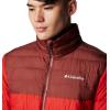 Columbia mens Powder Lite Ii Jacket(Sail Red/Spice)