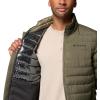 Columbia mens Powder Lite Ii Jacket(Stone Green)