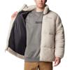 Columbia mens Puffect II Sherpa Jacket(Dark Stone)