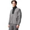 Columbia mens Sequoia Grove Full Zip Fleece(City Grey Heather/Black)